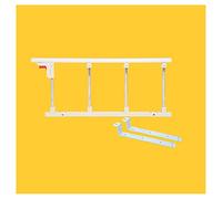 CQAHDSEVF Bariera pieghevole per letto, Sponda for letto pieghevole for anziani bianco blu 94-120 cm x 40 cm(A,94cmx40cm/37.00x15.74in)