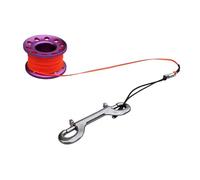 CQAHDSEVF Bobina da Immersione “Finger Spool”, Bobina for Mulinello da Immersione da 15 m. Deriva del relitto della Grotta in Lega di Alluminio Multicolore(Purple)
