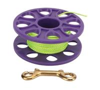 CQAHDSEVF Bobina da Immersione “Finger Spool”, Mulinello da 30 m for Immersione con Bobina Multicolore for la deriva del relitto della Grotta(Purple)