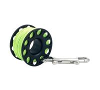 CQAHDSEVF Bobina da Immersione “Finger Spool”, Mulinello da Dito for Bobina for Immersioni subacquee con bullone a Scatto, relitto della Grotta, Multicolore(Black 30M)
