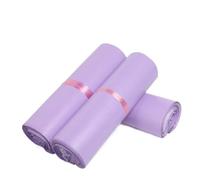 CQAHDSEVF Buste per spedizioni, Buste for corriere, 50 pezzi, buste postali in polietilene, multicolori, dimensioni multiple(Light Purple,40x55cm)
