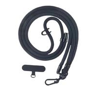 CQAHDSEVF Cordino per telefono da collo, 2 pezzi 8MMx120CM cordino for cellulare multicolore(Grey)