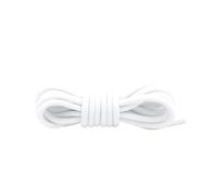 CQAHDSEVF Lacci per scarpe, Lacci tondi in poliestere multicolore 70-150 cm 2 paia(White,70cm)