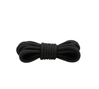 CQAHDSEVF Lacci per scarpe, Lacci Tondi Multicolor 70-150cm Confezione Da 2 Paia(Black,90)