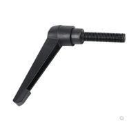 CQAHDSEVF Leva di serraggio, Leva di bloccaggio regolabile nera M4-M16 con manopola di bloccaggio con filettatura maschio esterna(Screw M10x60mm)