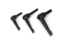 CQAHDSEVF Leva di serraggio, Manopola della leva di bloccaggio nera e arancione M4-M10(Black Colour,M10X32)