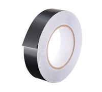 CQAHDSEVF Nastro isolante in alluminio, Rotolo autoadesivo nero del nastro del foglio di alluminio da 50 m for la placcatura ad alta temperatura di sigillatura 10mm-55mm(35mm)