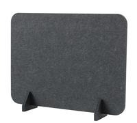 CQAHDSEVF Pannello per la Privacy da scrivania, Divisorio da scrivania Acustico for la Privacy, Spessore 1 cm, Installazione Senza Fori, Multicolore, Dimensioni Multiple(Nero,50x60cm)