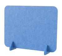 CQAHDSEVF Pannello per la Privacy da scrivania, Divisorio da scrivania Acustico for la Privacy, Spessore 1 cm, Installazione Senza Fori, Multicolore, Dimensioni Multiple(Blu,50x60cm)