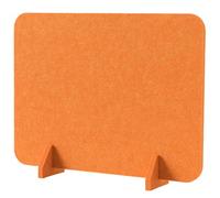 CQAHDSEVF Pannello per la Privacy da scrivania, Divisorio da scrivania Acustico for la Privacy, Spessore 1 cm, Installazione Senza Fori, Multicolore, Dimensioni Multiple(Arancione,40x60cm)