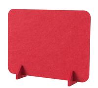CQAHDSEVF Pannello per la Privacy da scrivania, Divisorio da scrivania Acustico for la Privacy, Spessore 1 cm, Installazione Senza Fori, Multicolore, Dimensioni Multiple(Rosso,40x60cm)