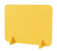 CQAHDSEVF Pannello per la Privacy da scrivania, Divisorio da scrivania Acustico for la Privacy, Spessore 1 cm, Installazione Senza Fori, Multicolore, Dimensioni Multiple(Giallo,50x60cm)