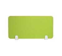 CQAHDSEVF Pannello per la Privacy da scrivania, Divisorio da scrivania con Clip Divisorio for la Privacy con riduzione del Rumore Multicolor Dimensioni Multiple(Green,L 60xW 30cm)