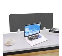 CQAHDSEVF Pannello per la Privacy da scrivania, Morsetto for Pannello Acustico divisorio da scrivania sullo Schermo 60-120 cm for cubicoli di aule di Ufficio Domestico(F,Width 60cm/23.6inch)