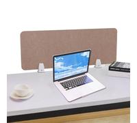 CQAHDSEVF Pannello per la Privacy da scrivania, Morsetto for Pannello Acustico divisorio da scrivania sullo Schermo 60-120 cm for cubicoli di aule di Ufficio Domestico(I,Width 60cm/23.6inch)