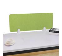 CQAHDSEVF Pannello per la Privacy da scrivania, Morsetto for Pannello Acustico divisorio da scrivania sullo Schermo 60-120 cm for cubicoli di aule di Ufficio Domestico(L,Width 60cm/23.6inch)
