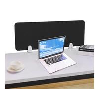 CQAHDSEVF Pannello per la Privacy da scrivania, Morsetto for Pannello Acustico divisorio da scrivania sullo Schermo 60-120 cm for cubicoli di aule di Ufficio Domestico(B,Width 80cm/31.5inch)