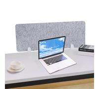 CQAHDSEVF Pannello per la Privacy da scrivania, Morsetto for Pannello Acustico divisorio da scrivania sullo Schermo 60-120 cm for cubicoli di aule di Ufficio Domestico(E,Width 100cm/39.4inch)