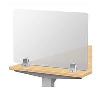 CQAHDSEVF Pannello per la Privacy da scrivania, Pannello Privacy da Scrivania in Acrilico Smerigliato in Varie Misure(60x50cm/23.6x19.7inch)