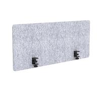 CQAHDSEVF Pannello per la Privacy da scrivania, Set di Pannelli divisori for scrivania da Ufficio in Fibra di Legno Grigio di Varie Dimensioni(4pcs-50x100cm)