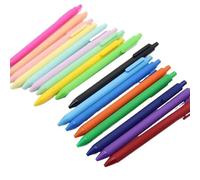 CQAHDSEVF Penna a sfera in plastica | Scrittura multicolore for ufficio e scuola: 100 unità