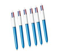 CQAHDSEVF Penna a sfera retrattile in plastica | Multicolor: for la scrittura creativa e for prendere appunti (3/6/12 pz)(6pcs)