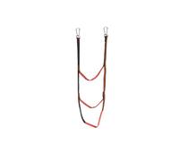 CQAHDSEVF Scala a Corda Gcroet, Boat Folding Rope Ladder Multicolor 3-5 Step(Red 3 Step)