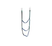CQAHDSEVF Scala a Corda Gcroet, Portable Folding Boat Rope Ladder 3/4/5 Step Multicolor(Blue 3 Step)