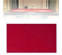 CQAHDSEVF Tavolo da Biliardo, Panno in Feltro for Tavolo da Biliardo, Nylon, Multicolore, Elasticizzato, 7-9 Piedi, 1 Panno, 6 Panni Inferiori(A,9Ft)