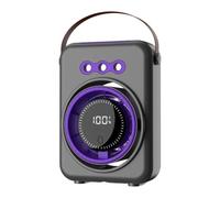 CQAHDSEVF Ventilatore nebulizzatore Serbatoio dell'acqua portatile multicolore ricaricabile da 160 ml a 100 velocità(Dark Gray)