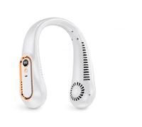 CQAHDSEVF Ventilatore portatile da collo, Ventilatore da collo portatile senza lama 8000 mAh USB 5 V 3 modalità vento multicolore