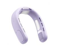 CQAHDSEVF Ventilatore portatile da collo, Ventola da collo N90 Viola Semiconduttore Raffreddamento a 5 velocità senza lama