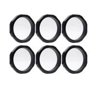 CQAHDSEVF Vetrina Galleggiante 3D in plastica ABS | Nero, bianco, 20 pezzi: esposizione di monete, gioielli, oggetti da collezione, opere d'arte(Black)
