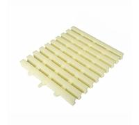 CQCCQ Attrezzatura di drenaggio a Tre interfacce, griglia di drenaggio Rettangolare in ABS con Giunzione, for vialetti, patii, Piscine (Dimensioni: 15/18/20/25/30 cm)(Bone,30x100cm/10pcs)