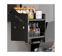 CQCCQ Cestello porta-stagioni con tampone superiore e inferiore, porta-stanza aperta, robusto scaffale da parete a 2 livelli, for mobiletto da parete for bar e ristoranti(900mm)