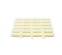 CQCCQ Griglia di drenaggio Rettangolare in ABS Splice, griglia di drenaggio di Troppo Pieno, Copertura for griglia di attività con Trama a rombo, for patii e Piscine(25x100cm/2pcs)