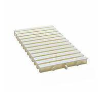 CQCCQ Griglia for Piscina, grondaia di Giunzione, Copertura for grigliato con Trama, for vialetti d'accesso alla Piscina (Dimensioni: 18/20/25/30/35/40x100 cm)(B-White,30x100cm/2pcs)