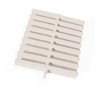 CQCCQ Griglia for Piscina, grondaia di Giunzione, griglia di Troppo Pieno ad Angolo retto di 90 Gradi, Copertura for Scarico a Pavimento for Piscina in plastica ABS, Piscina for Patio(30x100cm/5pcs)