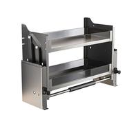 CQCCQ Ripiano portaoggetti da cucina resistente, ripiano porta spezie estraibile, cestello portaoggetti da parete, salvaspazio for bar e caffetteria.(900mm)