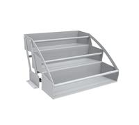 CQCCQ Ripiano superiore estraibile for armadietti resistenti, porta spezie da parete a 3 livelli, salvaspazio for riporre gli armadietti da parete di casa