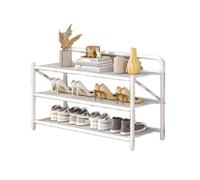 CQCCQ Scaffale portaoggetti pieghevole con installazione gratuita, ripiano multistrato, scaffale in acciaio inossidabile largo 50 cm, adatto for soggiorno e bagno(50x25x47cm)