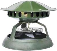 CQDWD Evacuatore di Fumo con Camino da 120 W, Ventilatore per Camino per Bruciare Il Camino del bruciatore di Tronchi di Cottura, Ventilatore da tiraggio indotto da Camino (Colore: