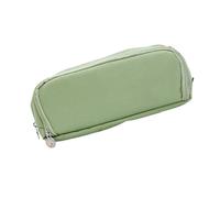 CQEAZ Astuccio espandibile a doppio strato, astuccio per penne ad alta capacità, da viaggio, per pennelli da trucco per ufficio, scuola, Verde, Approx. 23x11cm/9.06x4.33in