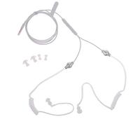 CQEAZ Auricolare a prova di radiazioni auricolare con tubo dell'aria da 3,5 mm con cuffie stereo di protezione dalle radiazioni del suono per i telefoni cellulari