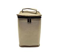 CQEAZ Campeggio Serbatoi Storage Bag Carburanti Serbatoi Protezioni Sacchetto Cilindro Custodia Protettiva Portatile Campeggio Luce Borsa di Trasporto Sacchetto, cachi, S, Khaki S