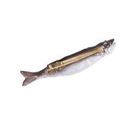 CQEAZ Fermaglio per capelli a forma di pesce essiccato, divertente, con frutti di mare, piatto, forcina per capelli per scherzi di pesce, per mazzi di capelli da ragazza