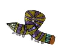 CQEAZ Media Size Penna Artiglio Dei Capelli Divertente Matita Colorata Forcina Dei Capelli Durabilità Artiglio Clip per Varie Acconciature Clip