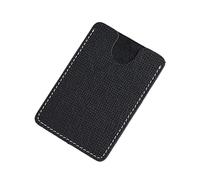 CQEAZ Portafoglio da uomo compatto in pelle PU portafogli corti autobus porta carte multifunzione porta carte per lavoro e viaggio borsa portafoglio, Nero , 6.5x0.25x9.2cm /2.55x0.09x3.62in