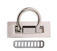 CQEAZ Pratico Metallo Rettangolo Adornments Borsa Alla Moda Miglioramenti Borsa Decors Per Hardware Accessori Per Cucire Accessori Borsa Hardware, S, One Size