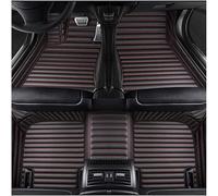 CQFCY Abitacolo Tappetini per Auto in Pelle su Misura per Element 2003-2011, Impermeabile Tappetino Set Copertura Completa Moquette Antiscivolo,Black-Red